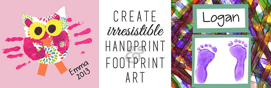Create irresistible handprint footprint art
